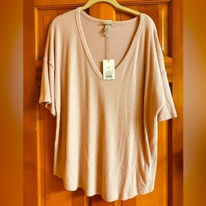 NWT A New Day VNeck shirt XL